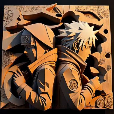 3D model Naruto The Broken Bond game (STL)